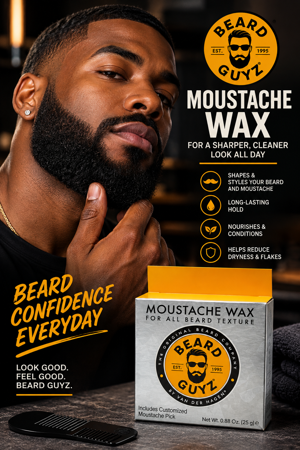 Beard Moustache Wax