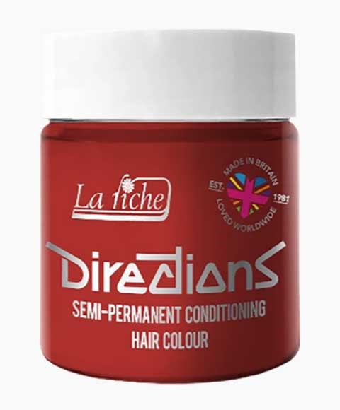 La Riche Directions Semi-Permanent Conditioning Hair Dye Colour - Poppy Red